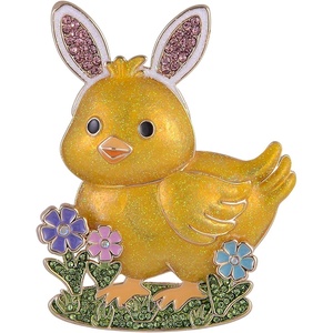 Hallmark Bunny Ear Chick Easter Pin