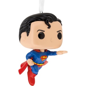 Hallmark Christmas Ornament, DC Superman Flying Funko POP! Ornament, Gifts for DC Comics Fans