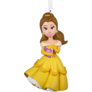 Hallmark Christmas Ornament, Disney Princess Belle Stylized Ornament, Gifts for Disney Fans