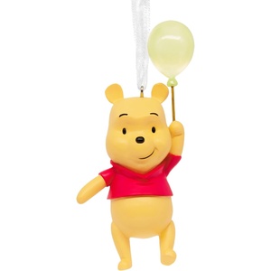 Hallmark Christmas Ornament, Disney Winnie the Pooh with Balloon Ornament, Gifts for Disney Fans