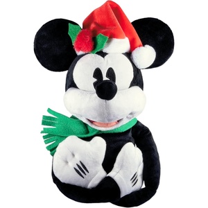 Hallmark Christmas Tree Topper, Disney Mickey Mouse Tree Topper, 15″, Plush Fabric, Gifts for Disney Fans