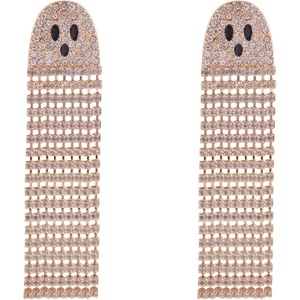 Hallmark Clear Stone Ghost Earrings