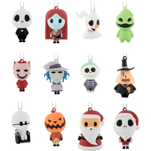 Hallmark Countdown Calendar Box with 12 Mini Ornaments, Disney Tim Burton’s The Nightmare Before Christmas Countdown Calendar Box with 12 Mini Ornaments, Gifts for Disney Fans
