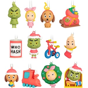 Hallmark Countdown Calendar Box with 12 Mini Ornaments, Dr. Seuss’s How the Grinch Stole Christmas! Countdown Calendar Box with 12 Mini Ornaments, Gifts for Dr. Seuss Fans