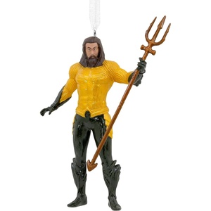 Hallmark DC The Flash Resin, Christmas Ornament(Aquaman)