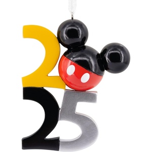 Hallmark Disney Mickey Mouse Icon 2025 Christmas Ornament, Gifts for Disney Fans
