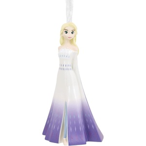 Hallmark Disney Princess Frozen 2 Christmas Ornament, Queen Anna in Coronation Gown Christmas Ornament(Queen Elsa)