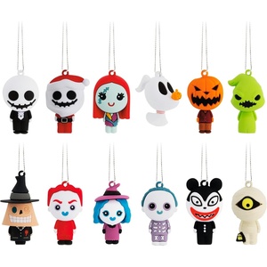 Hallmark Disney Tim Burton’s The Nightmare Before Christmas Countdown Calendar Paper Tree Set with 12 Mini Ornaments