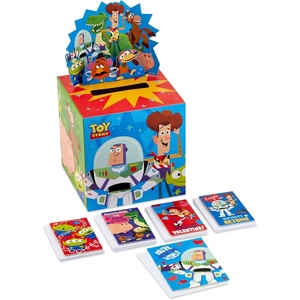 Hallmark Disney/Pixar Toy Story Valentines Day Cards and Mailbox for Kids School Classroom Exchange (1 Box, 32 Valentine Cards, 1 Teacher Card)(Toy Story  Pop Up Box)