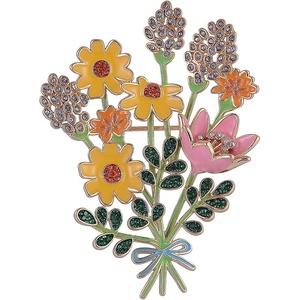 Hallmark Flower Bouquet Pin