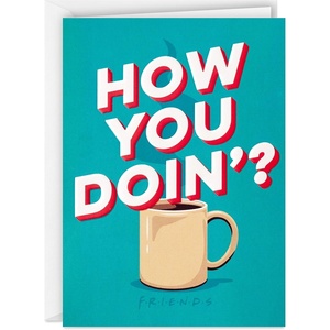 Hallmark Friends All Occasion Cards, 20 Blank Cards with Envelopes (How You Doin’?)
