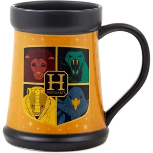 Hallmark Harry Potter Color-Changing Stein Mug (Ravenclaw), 18 oz.(Hufflepuff)