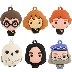 Hallmark Harry Potter and Friends Mini Christmas Ornaments, Shatterproof, Set of 6
