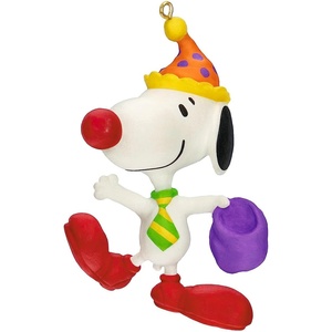 Hallmark Keepsake 1.25″ Mini Halloween Ornament 2026, The Peanuts Gang Scarecrow Snoopy, Halloween Decorations(Peanuts Gang Clowning Around)