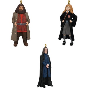 Hallmark Keepsake 1.58″ Mini Christmas Ornament 2024, Harry Potter Voldemort, Gifts for Harry Potter Fans(Hermione  Hagrid and Snape)
