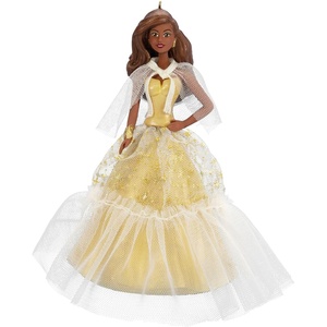 Hallmark Keepsake Christmas Ornament 2023, 2023 Holiday Barbie, Barbie Gifts(2023 Black Holiday Barbie)