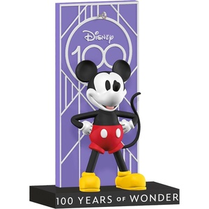 Hallmark Keepsake Christmas Ornament 2023, Disney Mickey Mouse Partners, Gifts for Disney Fans(Disney 100th Mickey)