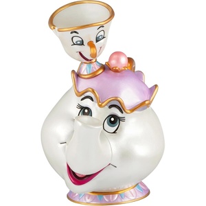 Hallmark Keepsake Christmas Ornament 2026, Disney Beauty and the Beast 35th Anniversary Mrs. Potts and Chip, Gifts for Disney Fans(35th Anniversary Mrs. Potts and Chip)