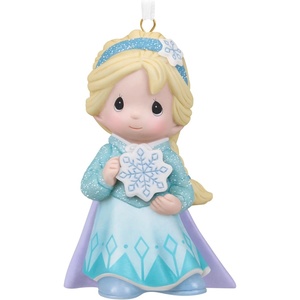 Hallmark Keepsake Disney Princess Christmas Ornament 2023, Celebration Snow White, Porcelain(2026 Precious Moments Elsa)
