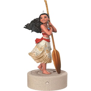 Hallmark Keepsake Disney Princess Christmas Ornament 2023, Moana The Ocean Chose Me Porcelain(2026 Moana)