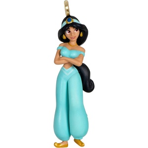 Hallmark Keepsake Disney Princess Mini Christmas Ornaments 2024, Merida and Snow White, Set of 2(Jasmine)
