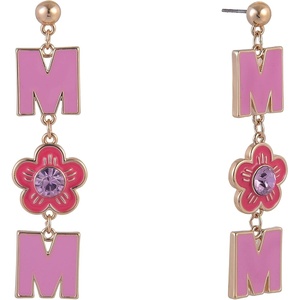 Hallmark Mother’s Day Pink Enamel Mom Earrings