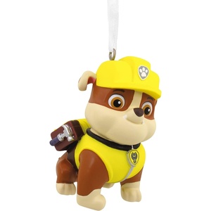 Hallmark Paw Patrol: The Movie Chase Christmas Ornament(Paw Patrol Rubble)