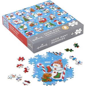 Hallmark Peanuts 1000-Piece Jigsaw Puzzle (75th Anniversary Through The Years)(Snow Many Memories)