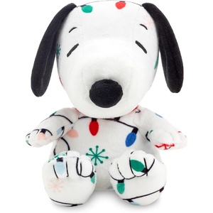 Hallmark Peanuts Holiday Plush Toy, 6″ (Christmas Lights Snoopy) Gift for Kids, Fans, Collectors(Christmas Lights Snoopy)