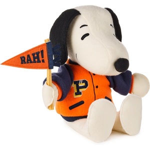Hallmark Peanuts Plush Toy, 10″ (Varsity Snoopy) Gift for Graduations, Coaches, Teammates, Friends, Fans, Collectors