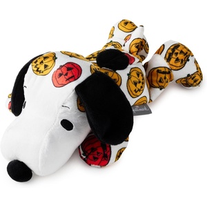Hallmark Peanuts Plush Toy, 10.5″ (Jack-o’-Lanterns Floppy Snoopy) for Kids, Fans, Collectors