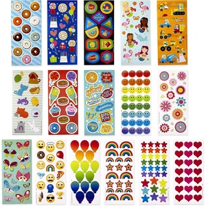 Hallmark Peanuts Stickers for Kids (Pack of 237 Stickers, 12 Sheets) for Easter, Back to School, Halloween, Holiday and More(Variety Pack Stickers)