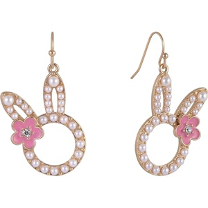 Hallmark Pearl Easter Bunny Earrings