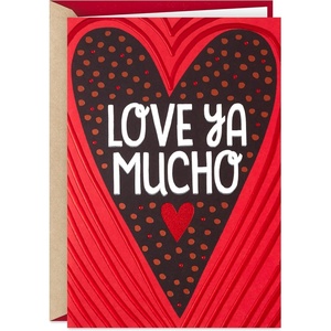 Hallmark Pop Up Valentine’s Day Card (Love Ya Mucho)(Love Ya Mucho Pop Up)