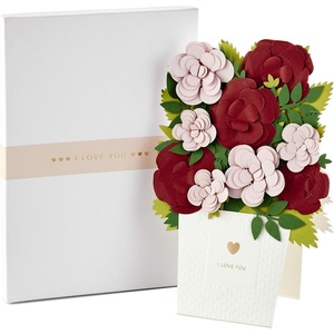 Hallmark Signature Paper Wonder Pop Up Valentines Day Card (Love to Love)(I Love You  Bouquet Card)