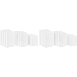 Hallmark Small Gift Boxes with Lids Bundle (6 Boxes: Scalloped Solids) for Valentine’s Day, Birthdays, Graduations, Mother’s Day, Easter(12 Count (Pack of 2))