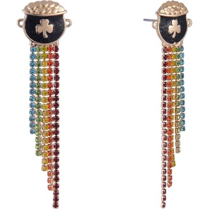 Hallmark St. Patrick’s Day Pot Of Gold Earrings