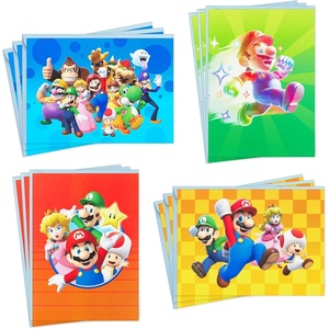 Hallmark Super Mario Bros Valentines Day Cards and Mailbox for Kids School Classroom Exchange (1 Box, 32 Valentine Cards, 35 Stickers, 1 Teacher Card)(Super Mario Note Assortment)
