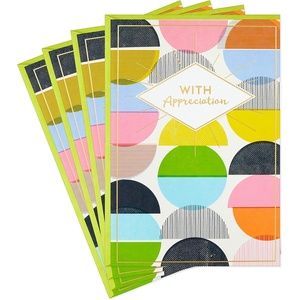 Hallmark Thank You Cards (4 Cards with Envelopes) for Nurses Day, Admin Professional Day, Teacher Appreciation and More(The Best)
