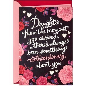Hallmark Valentine’s Day Card for Daughter (Extraordinary)
