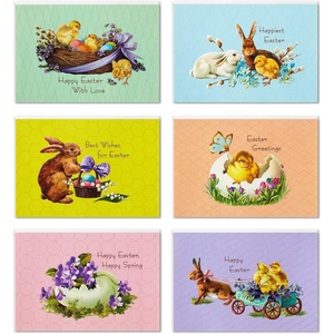Hallmark Vintage Easter Cards Assortment, Chicks and Bunnies (24 Cards with Envelopes)