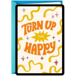 Hallmark and Venmo All-Occasion Card (Turn Up the Happy) for Birthdays, Graduations, Holidays