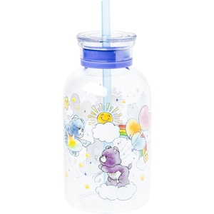 Silver Buffalo Rainbow Brite Featuring Twink, Puppy Brite, and Starlite Plastic Milk Carton Pitcher Bottle, 16.2 Ounces(Care Bears Rainbow and Sunshine)