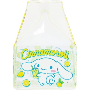 Silver Buffalo Rainbow Brite Featuring Twink, Puppy Brite, and Starlite Plastic Milk Carton Pitcher Bottle, 16.2 Ounces(Cinnamoroll Lemons)