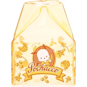 Silver Buffalo Rainbow Brite Featuring Twink, Puppy Brite, and Starlite Plastic Milk Carton Pitcher Bottle, 16.2 Ounces(Pochacco Bananas)