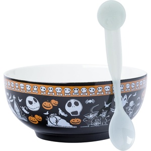 Silver Buffalo Rainbow Brite Sitting with Twink Stars 9″ Coupe Ceramic Dinner Bowl(Nightmare Before Christmas)