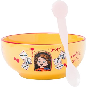 Silver Buffalo Rainbow Brite Sitting with Twink Stars 9″ Coupe Ceramic Dinner Bowl(Yellow)