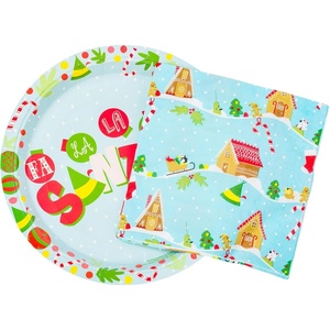 Silver Buffalo Rainbow Brite “Spread Happiness Wherever You Go!” Guest Napkins, 32 Count(Buddy the Elf Falala (32 Pack))