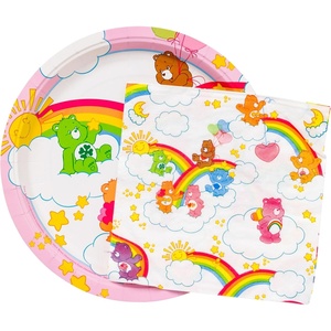 Silver Buffalo Rainbow Brite “Spread Happiness Wherever You Go!” Guest Napkins, 32 Count(Care Bears (32 Pack))