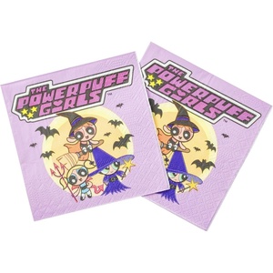 Silver Buffalo Rainbow Brite “Spread Happiness Wherever You Go!” Guest Napkins, 32 Count(The Powerpuff Girls Halloween (40 Pack))